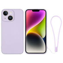 Load image into Gallery viewer, Silicone Phone Case with Wrist Strap, For iPhone 14, For iPhone 14 Plus, For iPhone 14 Pro, For iPhone 14 Pro Max