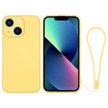 Load image into Gallery viewer, Silicone Phone Case with Wrist Strap, For iPhone 13 mini, For iPhone 13, For iPhone 13 Pro, For iPhone 13 Pro Max
