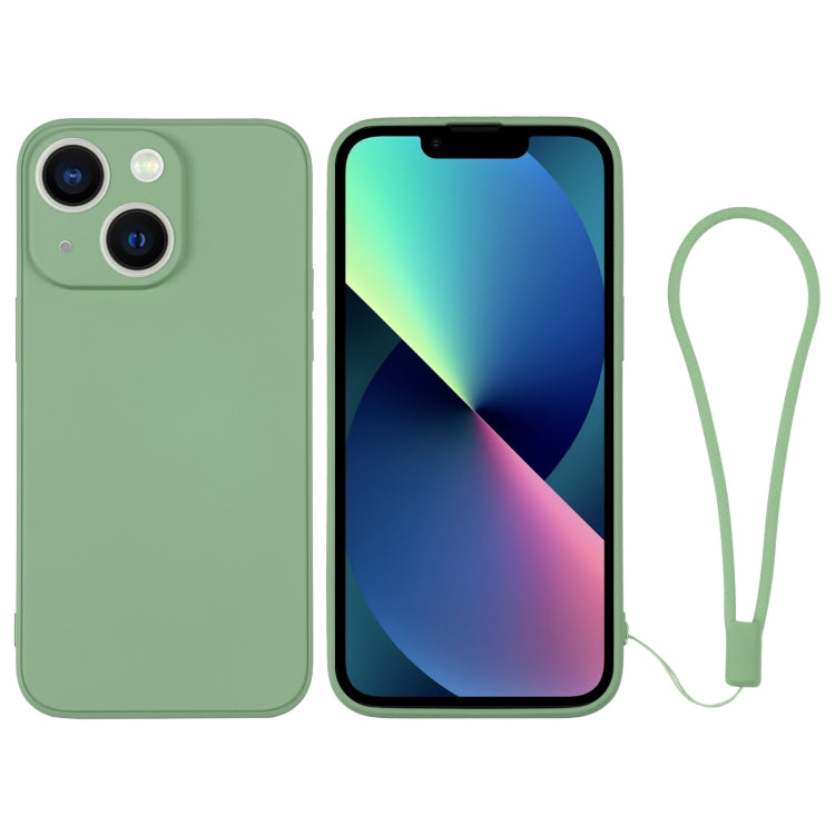 Silicone Phone Case with Wrist Strap, For iPhone 13 mini, For iPhone 13, For iPhone 13 Pro, For iPhone 13 Pro Max