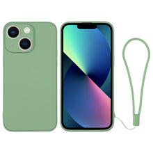 Load image into Gallery viewer, Silicone Phone Case with Wrist Strap, For iPhone 13 mini, For iPhone 13, For iPhone 13 Pro, For iPhone 13 Pro Max