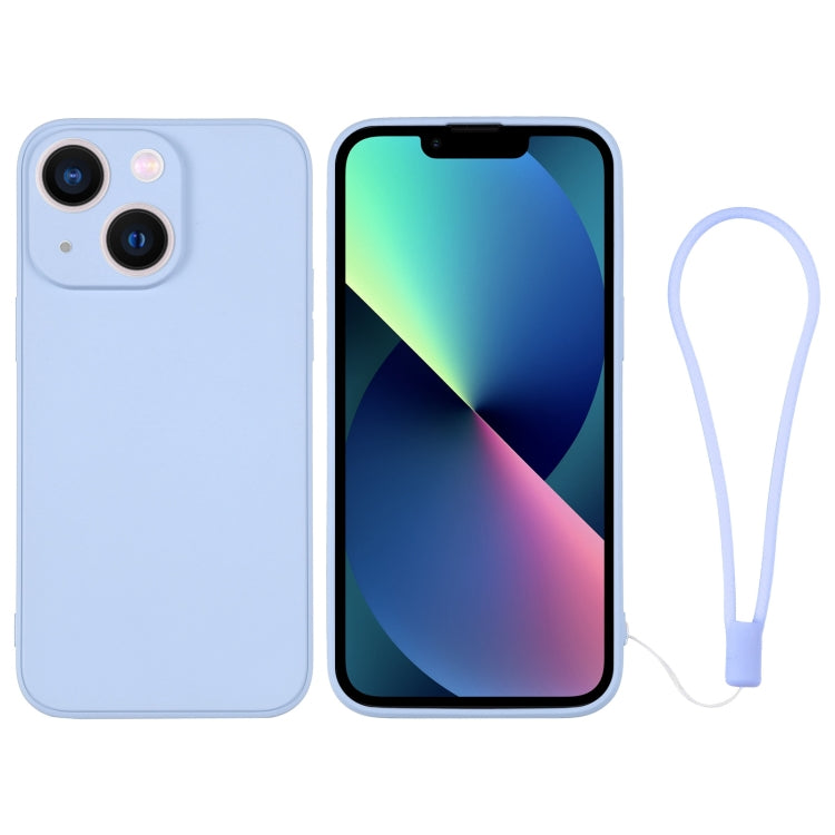 Silicone Phone Case with Wrist Strap, For iPhone 13 mini, For iPhone 13, For iPhone 13 Pro, For iPhone 13 Pro Max