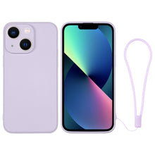 Load image into Gallery viewer, Silicone Phone Case with Wrist Strap, For iPhone 13 mini, For iPhone 13, For iPhone 13 Pro, For iPhone 13 Pro Max