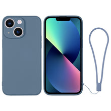 Load image into Gallery viewer, Silicone Phone Case with Wrist Strap, For iPhone 13 mini, For iPhone 13, For iPhone 13 Pro, For iPhone 13 Pro Max