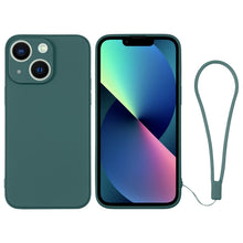 Load image into Gallery viewer, Silicone Phone Case with Wrist Strap, For iPhone 13 mini, For iPhone 13, For iPhone 13 Pro, For iPhone 13 Pro Max