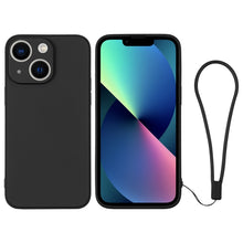 Load image into Gallery viewer, Silicone Phone Case with Wrist Strap, For iPhone 13 mini, For iPhone 13, For iPhone 13 Pro, For iPhone 13 Pro Max