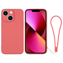 Load image into Gallery viewer, Silicone Phone Case with Wrist Strap, For iPhone 13 mini, For iPhone 13, For iPhone 13 Pro, For iPhone 13 Pro Max
