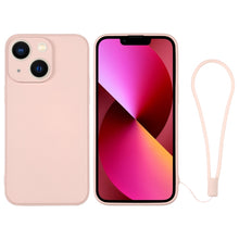 Load image into Gallery viewer, Silicone Phone Case with Wrist Strap, For iPhone 13 mini, For iPhone 13, For iPhone 13 Pro, For iPhone 13 Pro Max