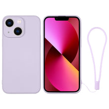 Load image into Gallery viewer, Silicone Phone Case with Wrist Strap, For iPhone 13 mini, For iPhone 13, For iPhone 13 Pro, For iPhone 13 Pro Max