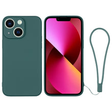 Load image into Gallery viewer, Silicone Phone Case with Wrist Strap, For iPhone 13 mini, For iPhone 13, For iPhone 13 Pro, For iPhone 13 Pro Max