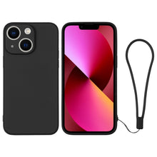Load image into Gallery viewer, Silicone Phone Case with Wrist Strap, For iPhone 13 mini, For iPhone 13, For iPhone 13 Pro, For iPhone 13 Pro Max