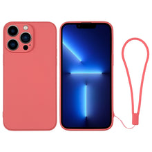 Load image into Gallery viewer, Silicone Phone Case with Wrist Strap, For iPhone 13 mini, For iPhone 13, For iPhone 13 Pro, For iPhone 13 Pro Max