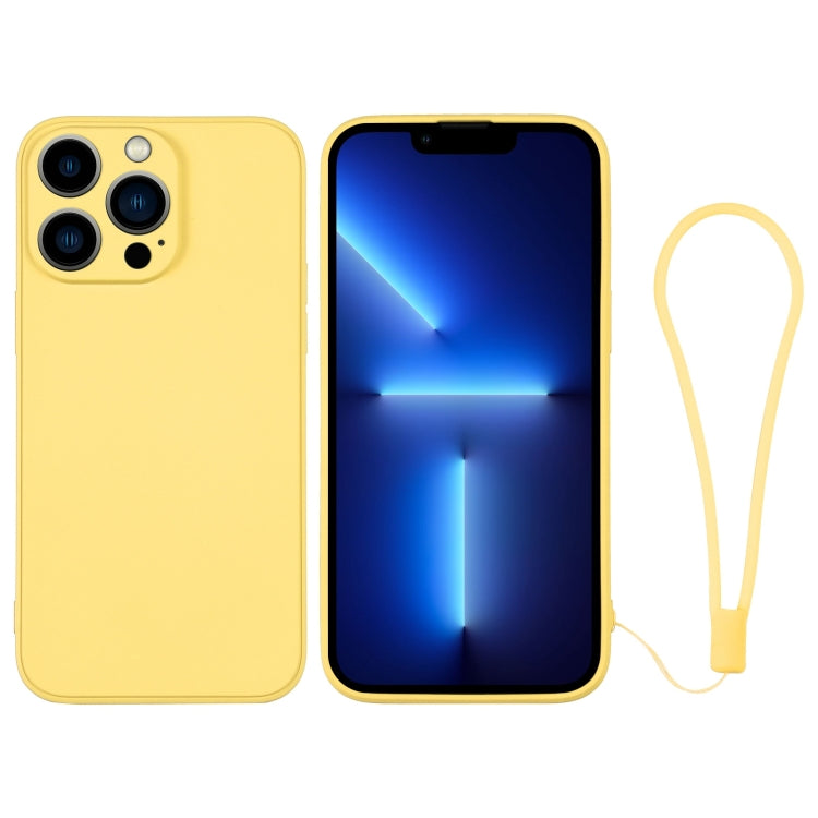 Silicone Phone Case with Wrist Strap, For iPhone 13 mini, For iPhone 13, For iPhone 13 Pro, For iPhone 13 Pro Max