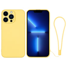 Load image into Gallery viewer, Silicone Phone Case with Wrist Strap, For iPhone 13 mini, For iPhone 13, For iPhone 13 Pro, For iPhone 13 Pro Max