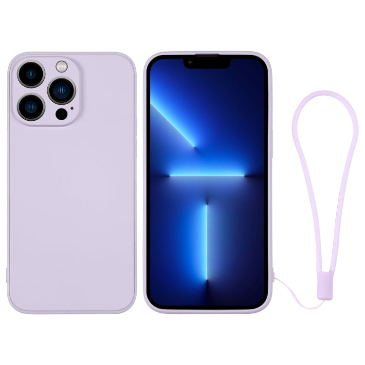 Silicone Phone Case with Wrist Strap, For iPhone 13 mini, For iPhone 13, For iPhone 13 Pro, For iPhone 13 Pro Max