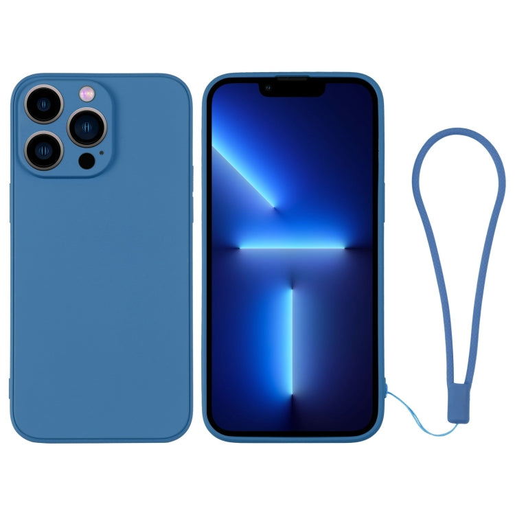 Silicone Phone Case with Wrist Strap, For iPhone 13 mini, For iPhone 13, For iPhone 13 Pro, For iPhone 13 Pro Max