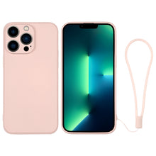 Load image into Gallery viewer, Silicone Phone Case with Wrist Strap, For iPhone 13 mini, For iPhone 13, For iPhone 13 Pro, For iPhone 13 Pro Max