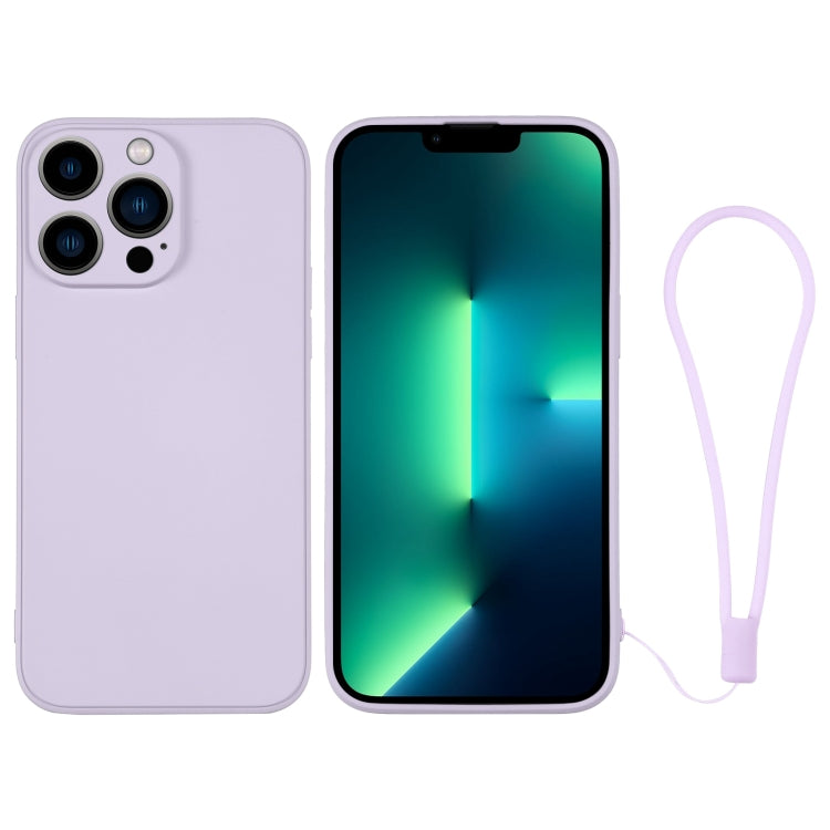 Silicone Phone Case with Wrist Strap, For iPhone 13 mini, For iPhone 13, For iPhone 13 Pro, For iPhone 13 Pro Max