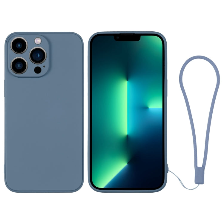 Silicone Phone Case with Wrist Strap, For iPhone 13 mini, For iPhone 13, For iPhone 13 Pro, For iPhone 13 Pro Max