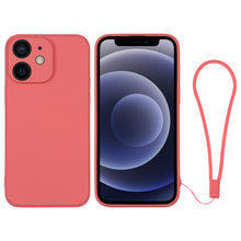 Load image into Gallery viewer, Silicone Phone Case with Wrist Strap, For iPhone 12 mini, For iPhone 12, For iPhone 12 Pro, For iPhone 12 Pro Max