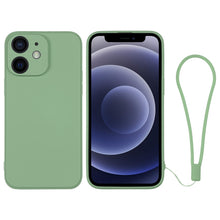 Load image into Gallery viewer, Silicone Phone Case with Wrist Strap, For iPhone 12 mini, For iPhone 12, For iPhone 12 Pro, For iPhone 12 Pro Max