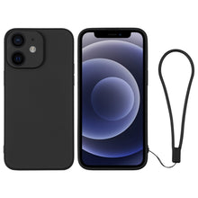 Load image into Gallery viewer, Silicone Phone Case with Wrist Strap, For iPhone 12 mini, For iPhone 12, For iPhone 12 Pro, For iPhone 12 Pro Max