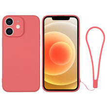 Load image into Gallery viewer, Silicone Phone Case with Wrist Strap, For iPhone 12 mini, For iPhone 12, For iPhone 12 Pro, For iPhone 12 Pro Max