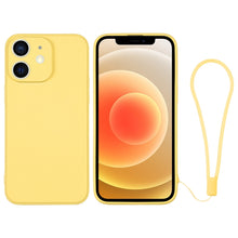 Load image into Gallery viewer, Silicone Phone Case with Wrist Strap, For iPhone 12 mini, For iPhone 12, For iPhone 12 Pro, For iPhone 12 Pro Max