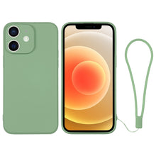 Load image into Gallery viewer, Silicone Phone Case with Wrist Strap, For iPhone 12 mini, For iPhone 12, For iPhone 12 Pro, For iPhone 12 Pro Max