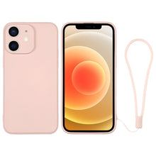 Load image into Gallery viewer, Silicone Phone Case with Wrist Strap, For iPhone 12 mini, For iPhone 12, For iPhone 12 Pro, For iPhone 12 Pro Max