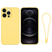 Load image into Gallery viewer, Silicone Phone Case with Wrist Strap, For iPhone 12 mini, For iPhone 12, For iPhone 12 Pro, For iPhone 12 Pro Max