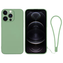 Load image into Gallery viewer, Silicone Phone Case with Wrist Strap, For iPhone 12 mini, For iPhone 12, For iPhone 12 Pro, For iPhone 12 Pro Max