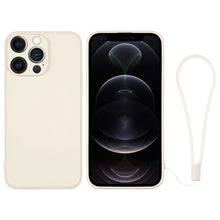Load image into Gallery viewer, Silicone Phone Case with Wrist Strap, For iPhone 12 mini, For iPhone 12, For iPhone 12 Pro, For iPhone 12 Pro Max