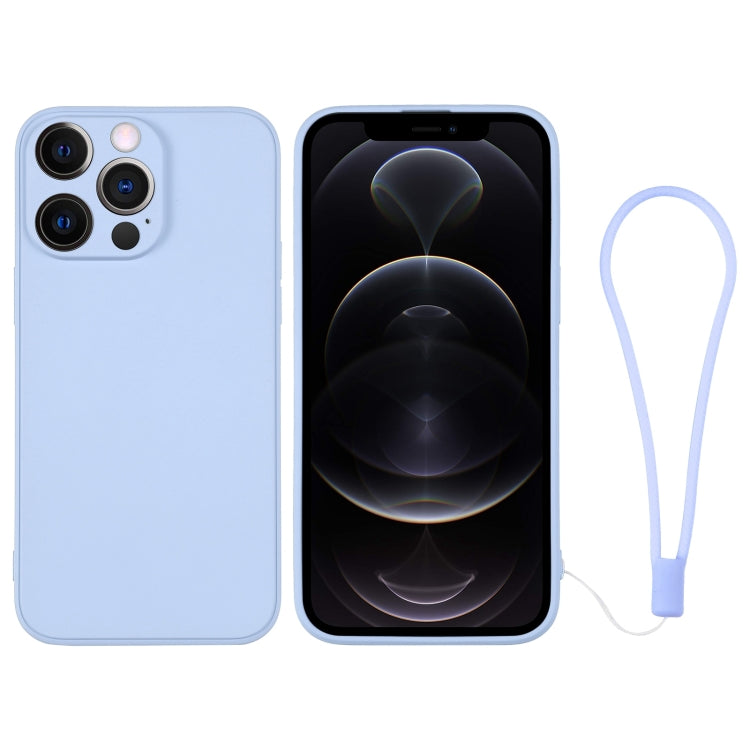 Silicone Phone Case with Wrist Strap, For iPhone 12 mini, For iPhone 12, For iPhone 12 Pro, For iPhone 12 Pro Max