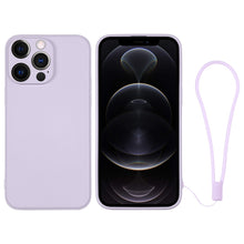 Load image into Gallery viewer, Silicone Phone Case with Wrist Strap, For iPhone 12 mini, For iPhone 12, For iPhone 12 Pro, For iPhone 12 Pro Max
