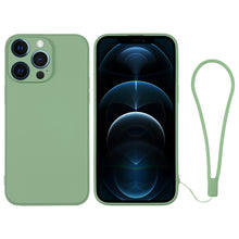Load image into Gallery viewer, Silicone Phone Case with Wrist Strap, For iPhone 12 mini, For iPhone 12, For iPhone 12 Pro, For iPhone 12 Pro Max
