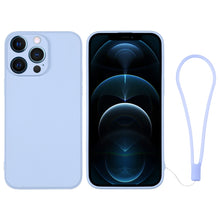 Load image into Gallery viewer, Silicone Phone Case with Wrist Strap, For iPhone 12 mini, For iPhone 12, For iPhone 12 Pro, For iPhone 12 Pro Max