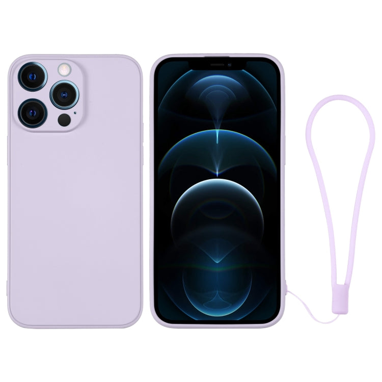 Silicone Phone Case with Wrist Strap, For iPhone 12 mini, For iPhone 12, For iPhone 12 Pro, For iPhone 12 Pro Max