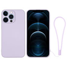 Load image into Gallery viewer, Silicone Phone Case with Wrist Strap, For iPhone 12 mini, For iPhone 12, For iPhone 12 Pro, For iPhone 12 Pro Max