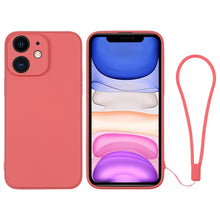 Load image into Gallery viewer, Silicone Phone Case with Wrist Strap, For iPhone 11, For iPhone 11 Pro, For iPhone 11 Pro Max