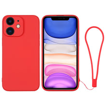 Load image into Gallery viewer, Silicone Phone Case with Wrist Strap, For iPhone 11, For iPhone 11 Pro, For iPhone 11 Pro Max