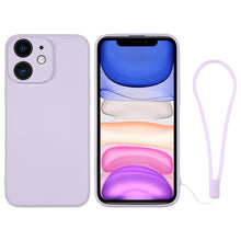 Load image into Gallery viewer, Silicone Phone Case with Wrist Strap, For iPhone 11, For iPhone 11 Pro, For iPhone 11 Pro Max