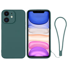 Load image into Gallery viewer, Silicone Phone Case with Wrist Strap, For iPhone 11, For iPhone 11 Pro, For iPhone 11 Pro Max