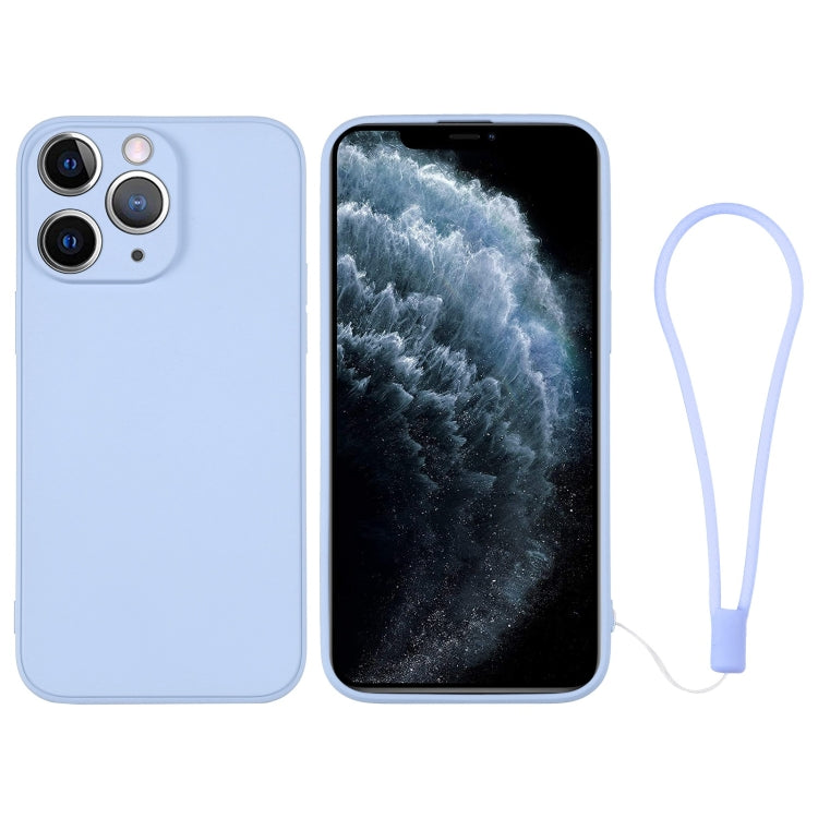 Silicone Phone Case with Wrist Strap, For iPhone 11, For iPhone 11 Pro, For iPhone 11 Pro Max