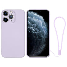 Load image into Gallery viewer, Silicone Phone Case with Wrist Strap, For iPhone 11, For iPhone 11 Pro, For iPhone 11 Pro Max