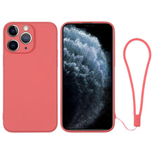 Load image into Gallery viewer, Silicone Phone Case with Wrist Strap, For iPhone 11, For iPhone 11 Pro, For iPhone 11 Pro Max