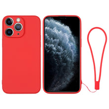 Load image into Gallery viewer, Silicone Phone Case with Wrist Strap, For iPhone 11, For iPhone 11 Pro, For iPhone 11 Pro Max