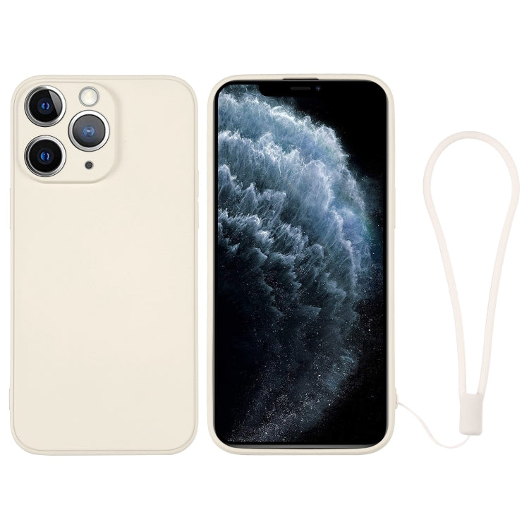 Silicone Phone Case with Wrist Strap, For iPhone 11, For iPhone 11 Pro, For iPhone 11 Pro Max