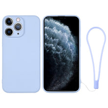 Load image into Gallery viewer, Silicone Phone Case with Wrist Strap, For iPhone 11, For iPhone 11 Pro, For iPhone 11 Pro Max