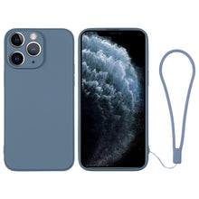 Load image into Gallery viewer, Silicone Phone Case with Wrist Strap, For iPhone 11, For iPhone 11 Pro, For iPhone 11 Pro Max