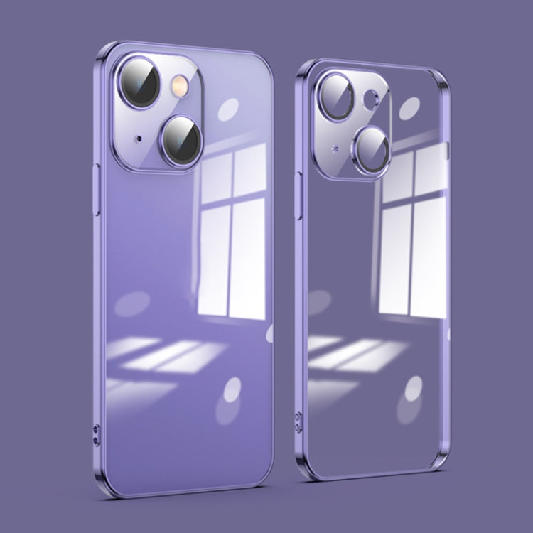 Dustproof Glass Lens Protection Electroplating Phone Case, For iPhone 14, For iPhone 14 Plus, For iPhone 14 Pro, For iPhone 14 Pro Max, For iPhone 13